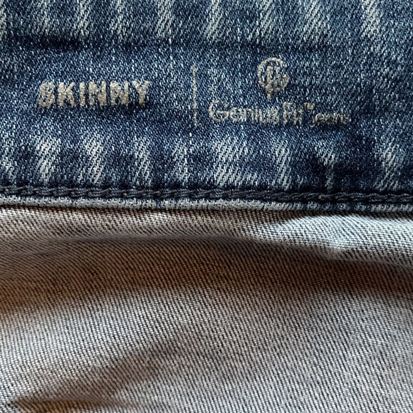 Lane Bryant women’s denim jeans Skinny GeniusFit jdistressed size 24 average - Picture 5 of 15